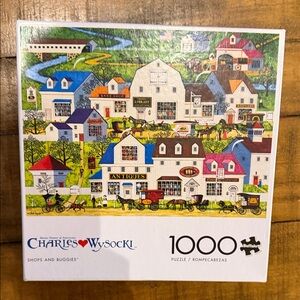 Buffalo 1000 piece puzzle Shops and Buggies